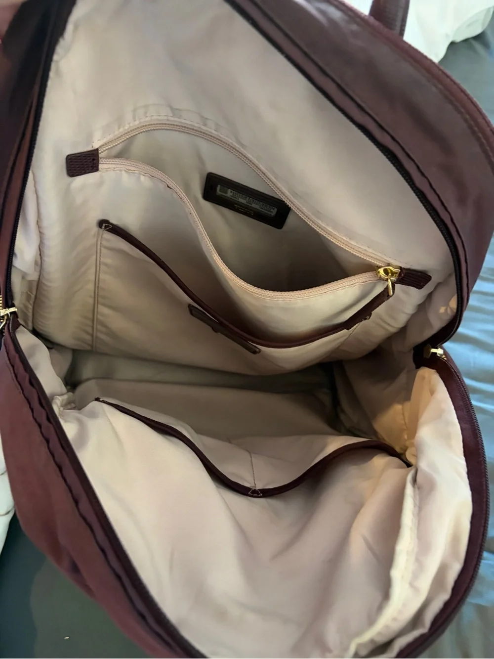 Tumi backpack laptop holder travel bag